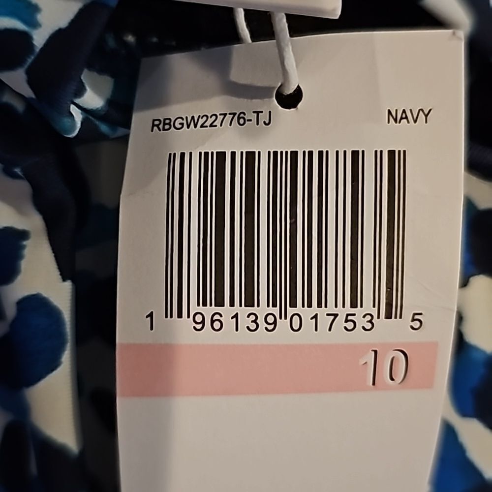 🆕️2025 ARRIVAL Bleu Rod Beattie Women's Blue leopard print Plunging Swimsuit 10 - Picture 14 of 16